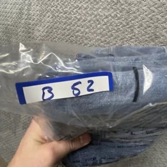 ASOS DESIGN Jeans Womens 28x30 Blue High Rise Farleigh Slim Straight‎ Mom NEW - Picture 10 of 10